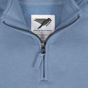 nevis organic cotton quarter zip from Silverstick