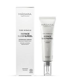 Time Miracle Reface Sleep & Peel Nachtserum via Skin Matter