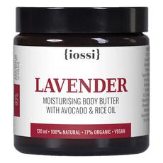 Lavendel Feuchtigkeits Körperbutter mit Avocado & Reisöl via Skin Matter