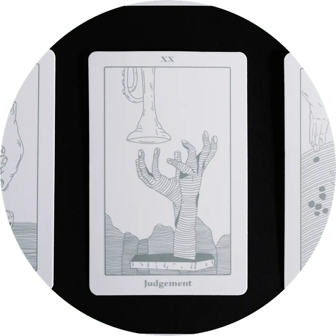 Tarot Kerze #20 Das Gericht from Skin Matter