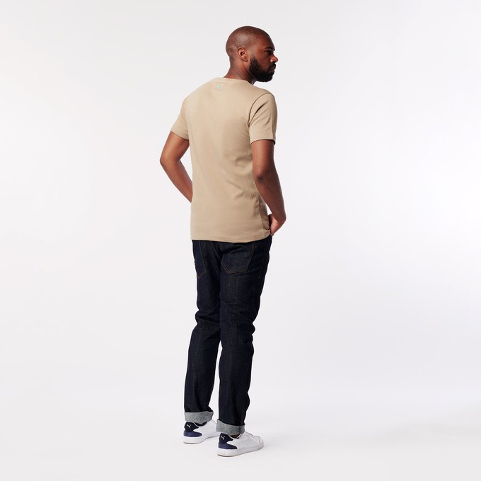 T-shirt - Earth - Round Neck - Sand from SKOT