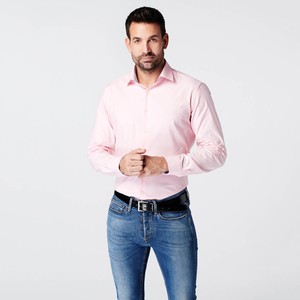 Shirt - Slim Fit - Checkered Pink from SKOT