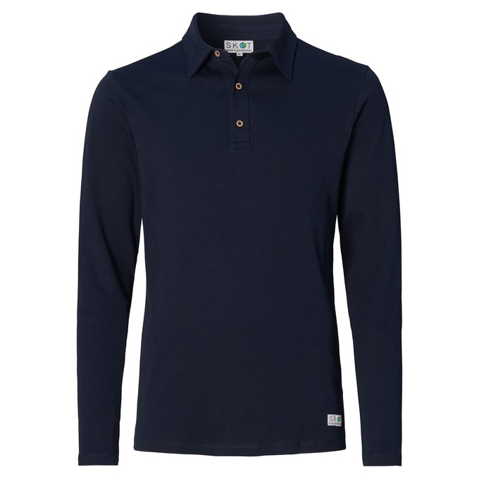 Longsleeve Polo - Navy from SKOT