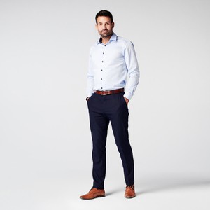 Shirt - Slim Fit - Business Blue from SKOT