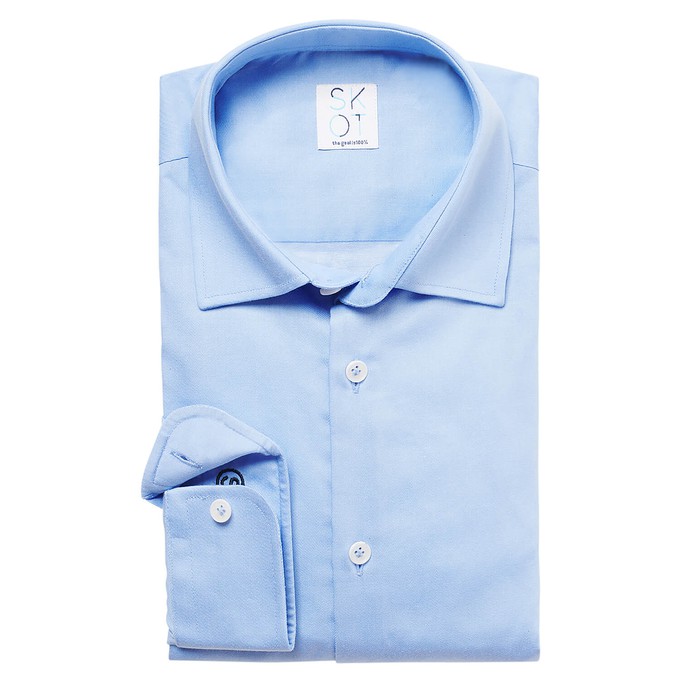 Shirt - Slim Fit - Circular Blue from SKOT
