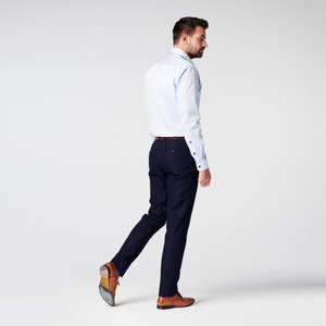 Shirt - Slim Fit - Business Blue from SKOT