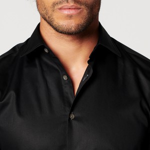 Shirt - Slim Fit - Circular Black from SKOT
