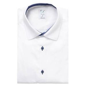 Shirt - Slim Fit - Circular White Contrast from SKOT