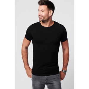 T-shirt Black Round Neck Men | 2-pack | Slim Fit from SKOT