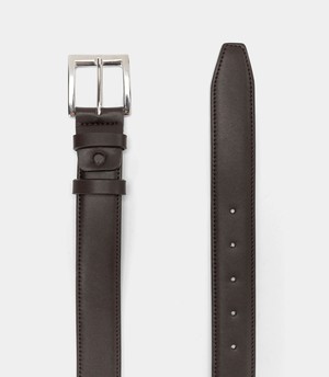 Classic Vegan Belt – Dark Brown from Solari Milano