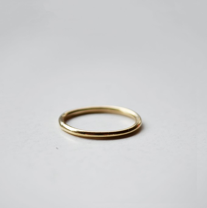 Plain Ring - Gold 14k from Solitude the Label