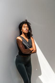 Reversible Knot Top - Deep Grey via Solitude the Label