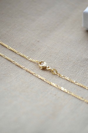Chunky Figaro Necklace - Gold 14k from Solitude the Label