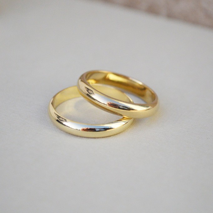 Classic wedding band chunky - Gold 14k from Solitude the Label