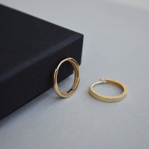 Easy Earhoops squared - Gold 14k from Solitude the Label