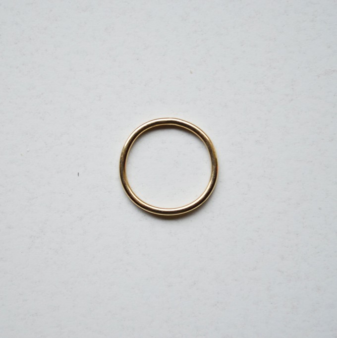 Plain Ring - Gold 14k from Solitude the Label