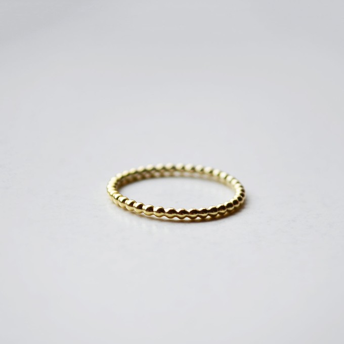 Dotted Ring - Gold 14k from Solitude the Label