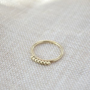 Seven Dot Ring - Gold 14k from Solitude the Label