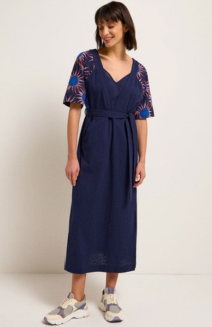 Midikleid blaue Blume from Sophie Stone