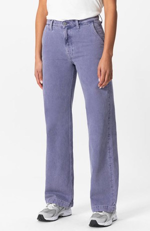 Von Wilma Jeans mit weitem Bein violett from Sophie Stone