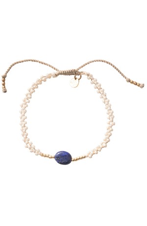 Emotion Armband Lapislazuli Gold from Sophie Stone