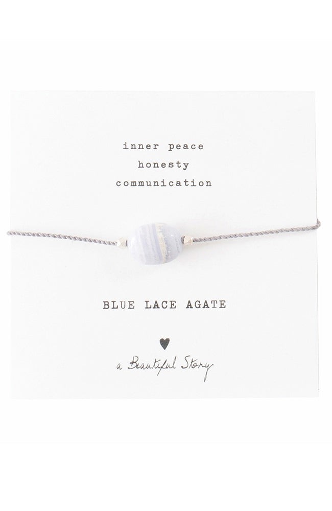 Gemstone Cards Bracelet - various colors from Sophie Stone