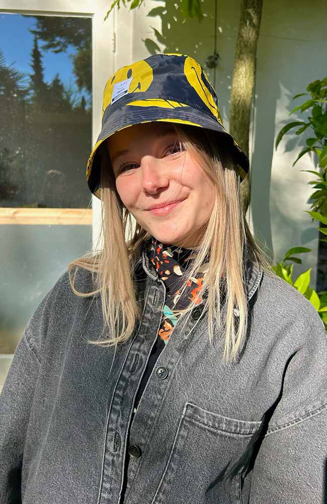 All Smiles bucket hat from Sophie Stone