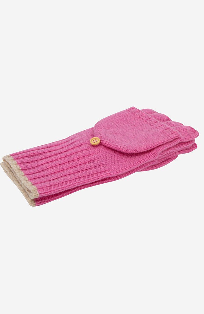 Woolalf handschoen roze from Sophie Stone