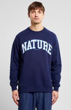 Sweater Malmoe Nature navy via Sophie Stone