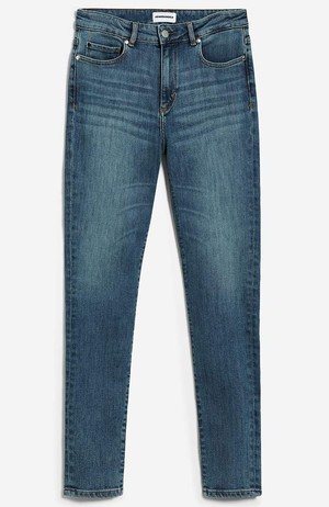 Tillaa Skinny Jeans blau gefärbt from Sophie Stone