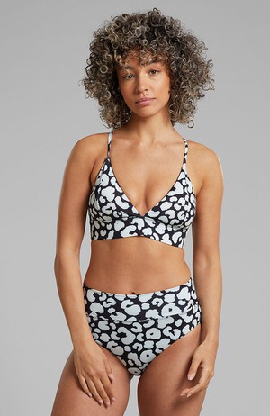 Bikiniunterteil Slite leopard schwarz from Sophie Stone