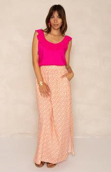 Maxirock gurdeep ikat pfirsich via Sophie Stone