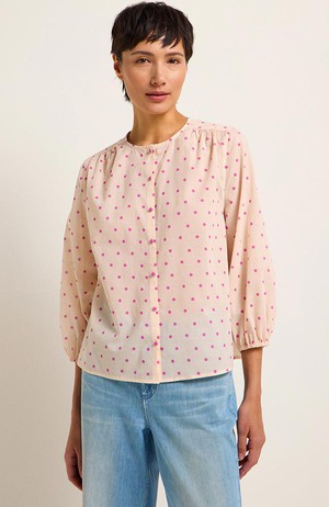 Bluse rosa Tupfen from Sophie Stone