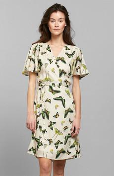 Kungsham wrap dress butterfly via Sophie Stone