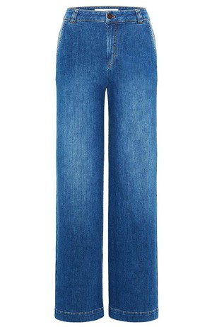 Marlene Jeans mit hoher Taille, mittelblau from Sophie Stone