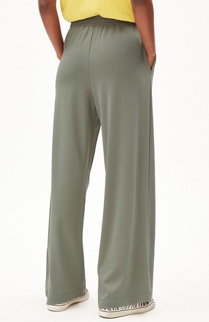 Juanaa pants grey green from Sophie Stone