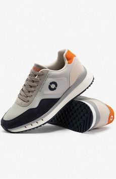 Cervino sneaker light grey orange via Sophie Stone
