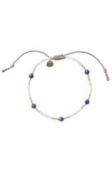 Krieger-Armband Lapislazuli Gold via Sophie Stone