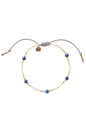 Krieger-Armband Lapislazuli Gold from Sophie Stone