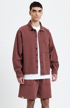 Pacchetto coffee overshirt via Sophie Stone