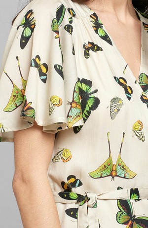 Kungsham Wickelkleid Schmetterling from Sophie Stone