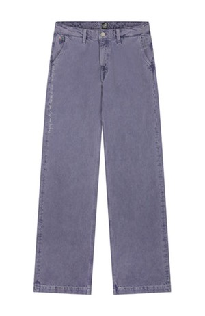 Von Wilma Jeans mit weitem Bein violett from Sophie Stone
