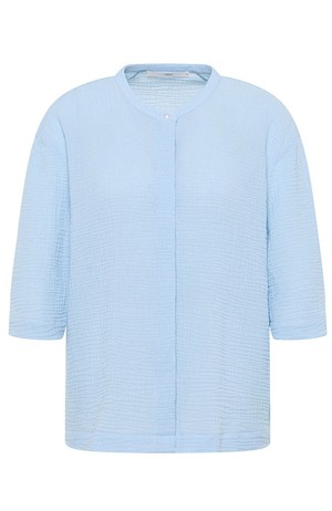 Blouse textured clear sky from Sophie Stone