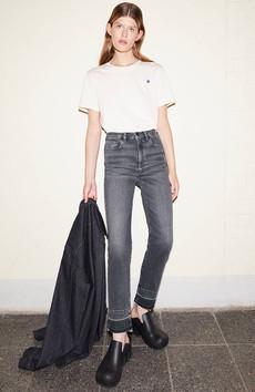 Lejaani Jeans mit geradem Bein Lakritze via Sophie Stone