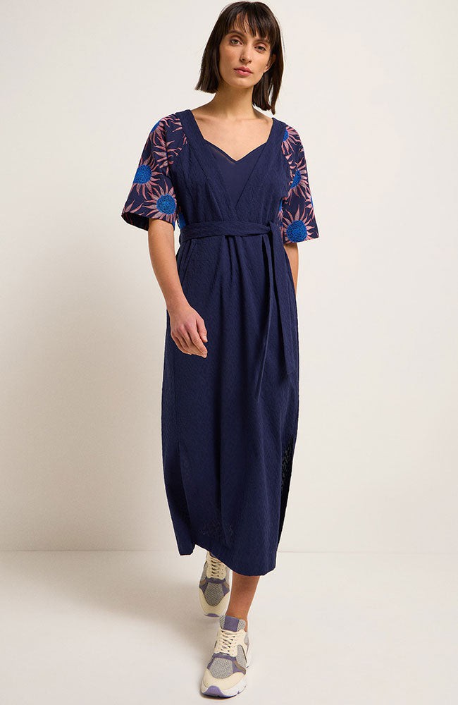 Midikleid blaue Blume from Sophie Stone