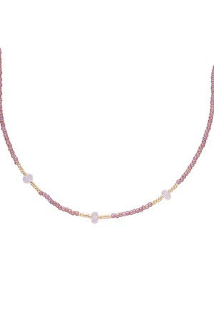Brightly Rose Quartz necklace from Sophie Stone