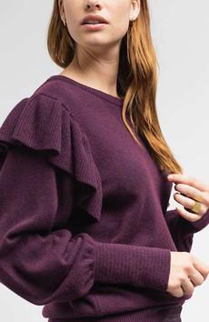Alane Pullover Pflaume from Sophie Stone