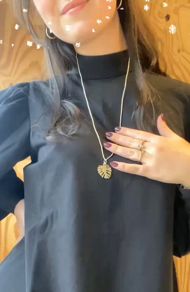 Paradise necklace Smokey Silver from Sophie Stone