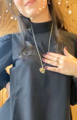 Paradise necklace Smokey Silver from Sophie Stone