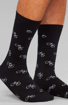 Fahrradsocken schwarz via Sophie Stone